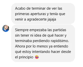 Testimonio de cliente 1